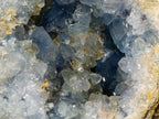 Natural Large Blue Celestite Geode Specimen x 1 From Sakoany, Madagascar - Toprock Gemstones and Minerals 