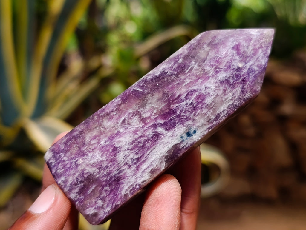 Polished Lepidolite Display Crystals x 7 From Ambatondrazaka, Madagascar - Toprock Gemstones and Minerals 