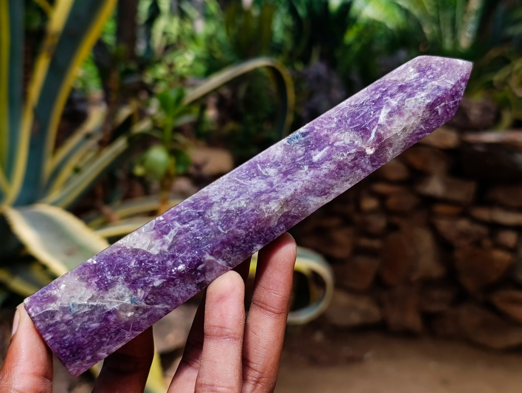 Polished Lepidolite Display Crystals x 7 From Ambatondrazaka, Madagascar - Toprock Gemstones and Minerals 