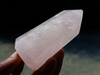 Polished Gemmy Rose Quartz Crystals x 6 From Madagascar - Toprock Gemstones and Minerals 