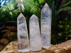 Polished Mixed Quartz Points x 12 From Madagascar - Toprock Gemstones and Minerals 