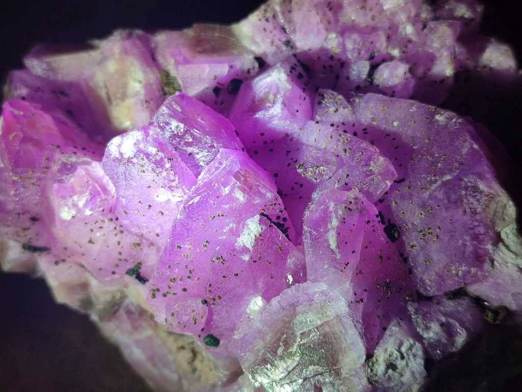 Natural Ultra Rare Rhodocalcite Specimen x 1 From Mashamba West, Congo - Toprock Gemstones and Minerals 