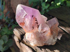 Natural Jacaranda Amethyst Crystal Clusters x 6 From Mumbwa, Zambia - Toprock Gemstones and Minerals 