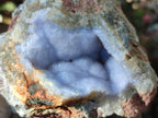 Natural Blue Lace Agate Geode Specimens x 12 From Nsanje, Malawi - Toprock Gemstones and Minerals 