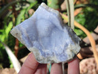 Natural Blue Lace Agate Geode Specimens x 12 From Nsanje, Malawi - Toprock Gemstones and Minerals 