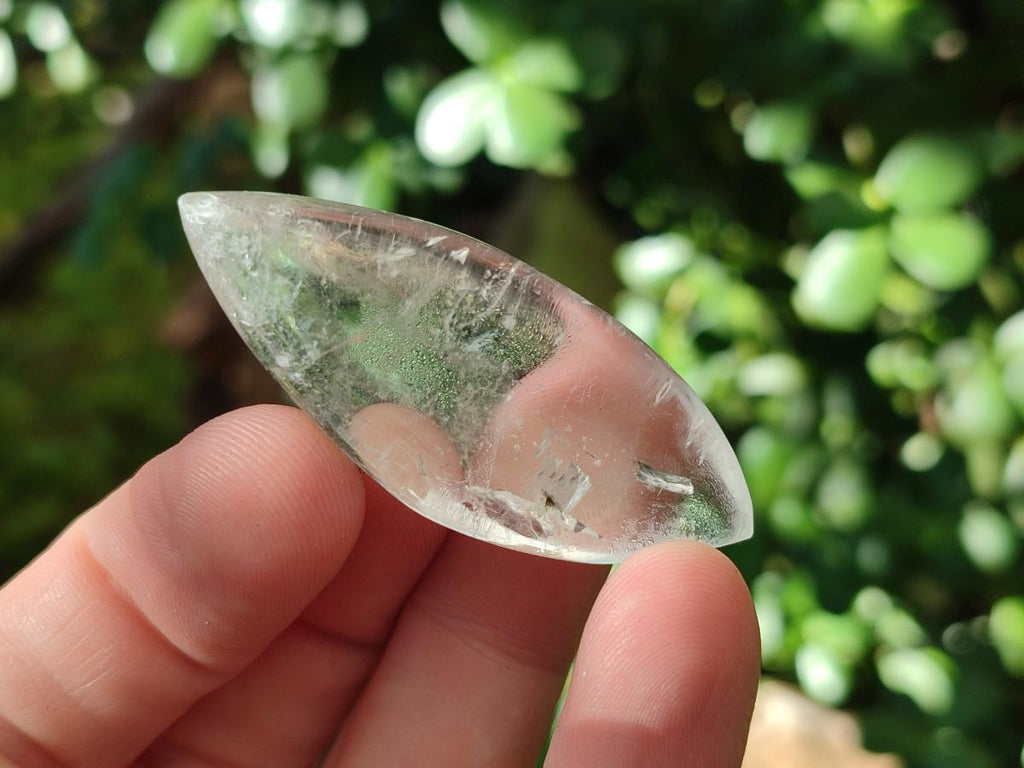 Polished Rock Crystal Quartz "Angel Tears" Free Forms x 35 From Madagascar - Toprock Gemstones and Minerals 