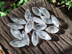 Polished Rock Crystal Quartz "Angel Tears" Free Forms x 35 From Madagascar - Toprock Gemstones and Minerals 