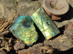 Polished Labradorite Slices x 35 From Madagascar - Toprock Gemstones and Minerals 