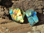 Polished Labradorite Slices x 35 From Madagascar - Toprock Gemstones and Minerals 