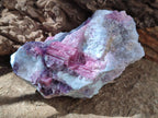 Natural Pink Rubellite Tourmaline Specimens x 3 From Karibib, Namibia - Toprock Gemstones and Minerals 