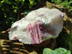 Natural Pink Rubellite Tourmaline Specimens x 3 From Karibib, Namibia - Toprock Gemstones and Minerals 
