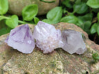Natural Mix of Spirit Amethyst and Clear Spirit Quartz Single Crystals x 63 From Boekenhouthoek, South Africa - Toprock Gemstones and Minerals 