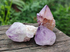 Natural Mix of Spirit Amethyst and Clear Spirit Quartz Single Crystals x 63 From Boekenhouthoek, South Africa - Toprock Gemstones and Minerals 