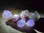 Natural Mix of Spirit Amethyst and Clear Spirit Quartz Single Crystals x 63 From Boekenhouthoek, South Africa - Toprock Gemstones and Minerals 