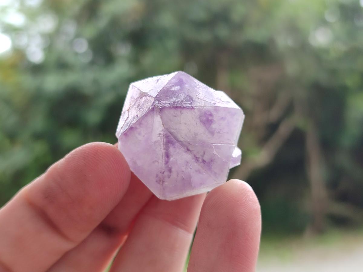 Natural Mix of Spirit Amethyst and Clear Spirit Quartz Single Crystals x 63 From Boekenhouthoek, South Africa - Toprock Gemstones and Minerals 