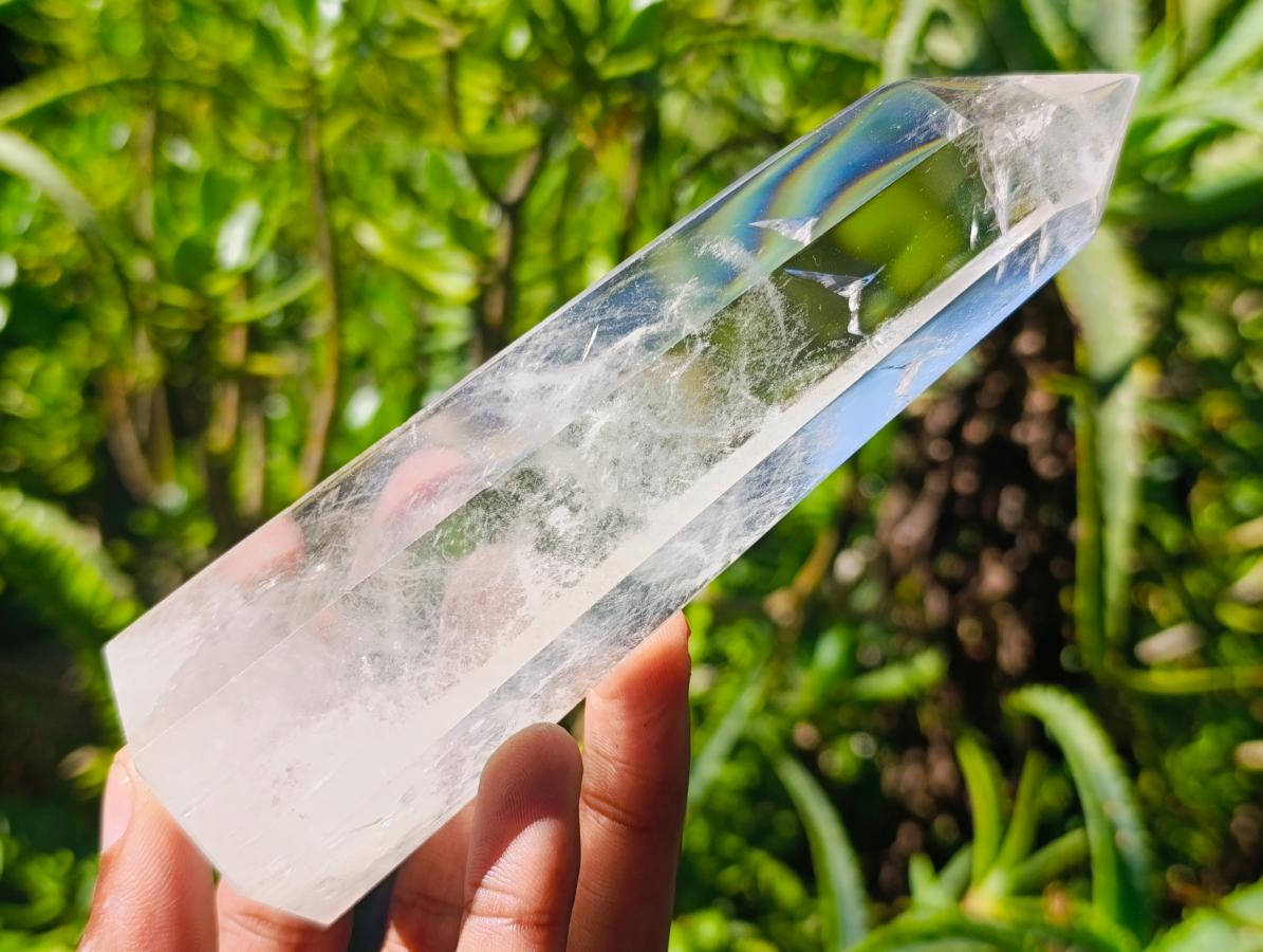 Polished Clear Quartz Display Crystals x 4 From Madagascar - Toprock Gemstones and Minerals 