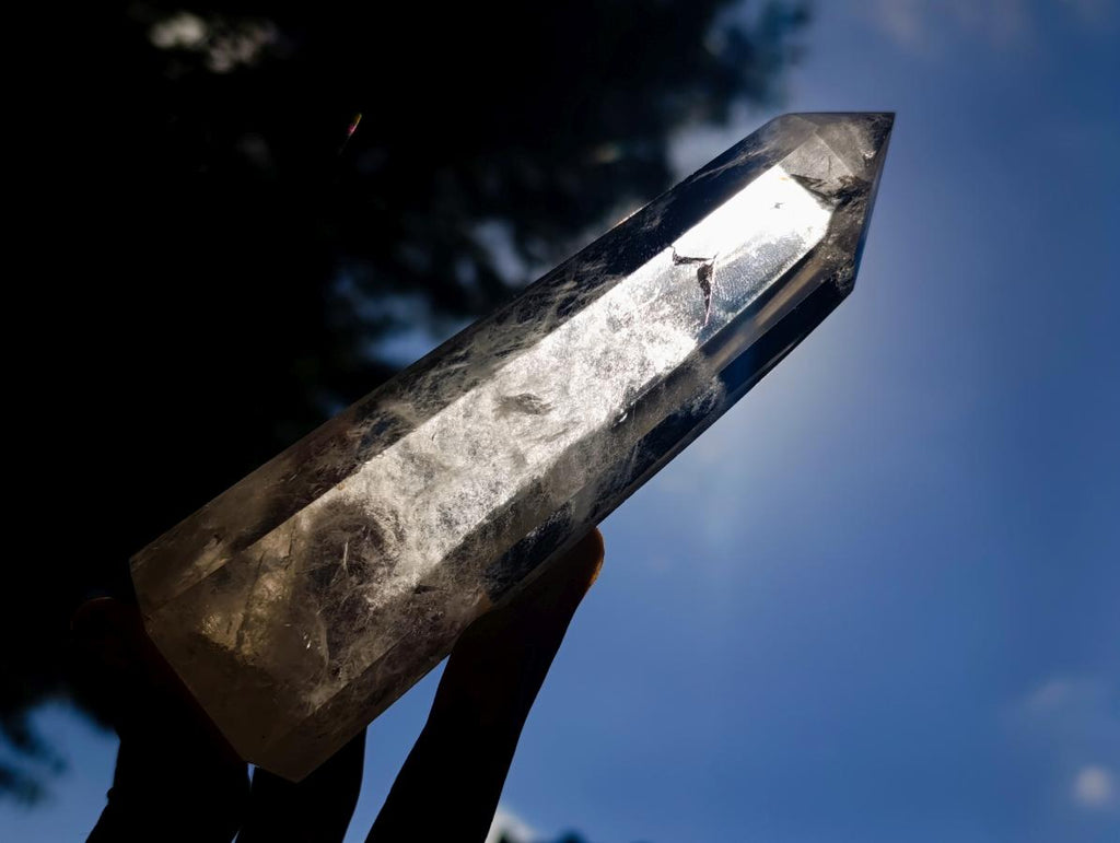 Polished Clear Quartz Display Crystals x 4 From Madagascar - Toprock Gemstones and Minerals 