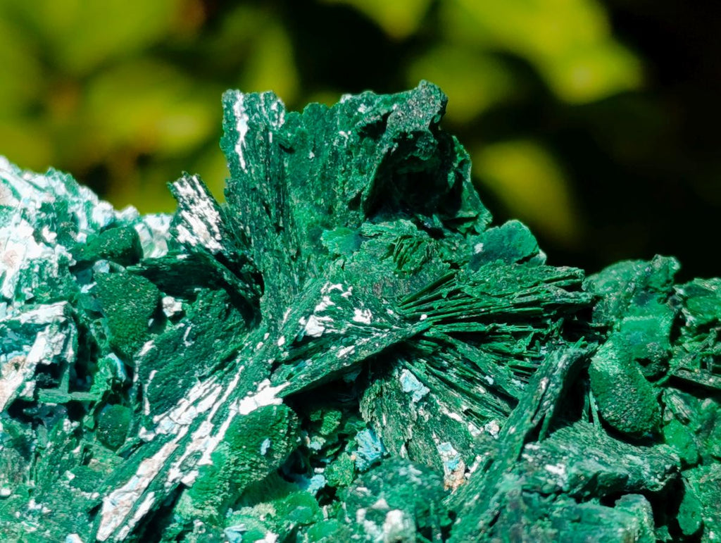 Natural Large Cabinet Rare Malachite Pseudomorph Specimen with Associated x 1 From Kolwezi, Congo - Toprock Gemstones and Minerals 