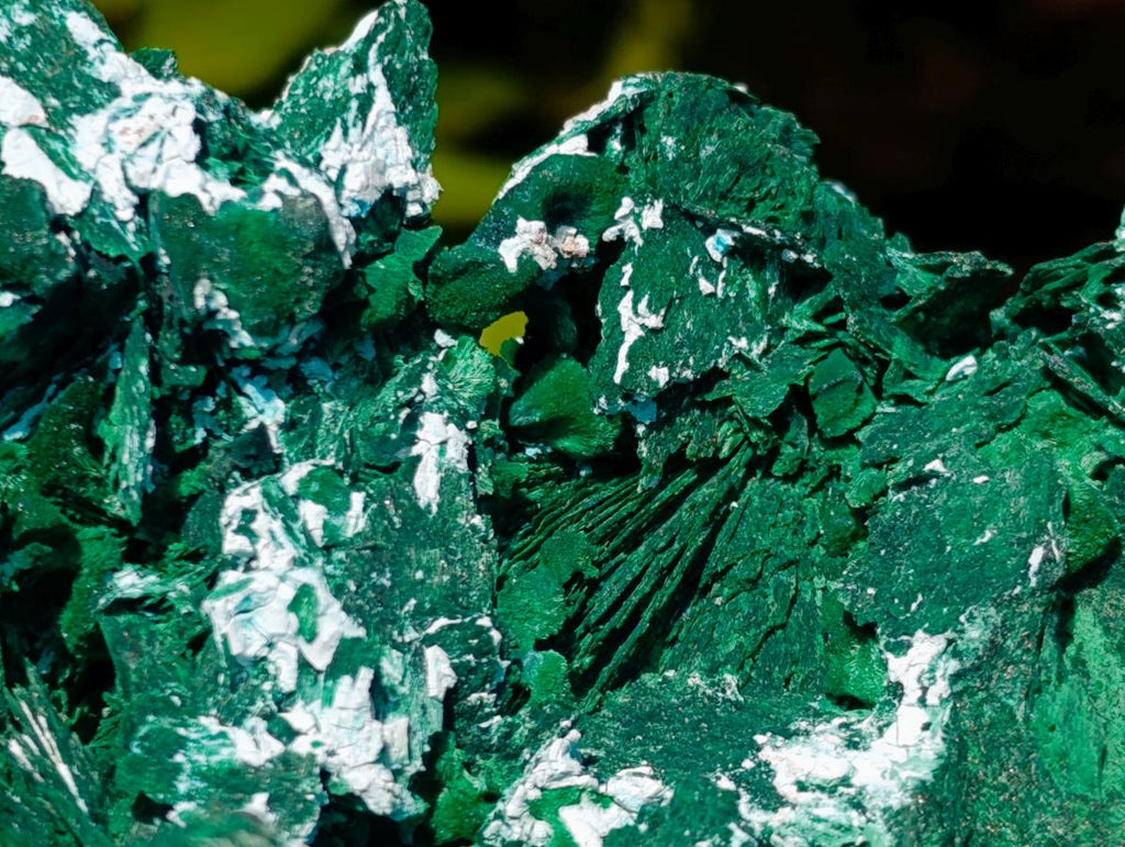 Natural Large Cabinet Rare Malachite Pseudomorph Specimen with Associated x 1 From Kolwezi, Congo - Toprock Gemstones and Minerals 
