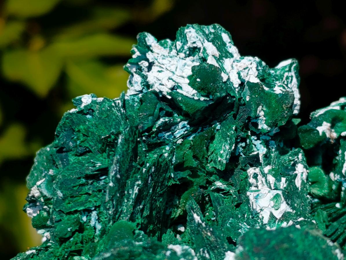 Natural Large Cabinet Rare Malachite Pseudomorph Specimen with Associated x 1 From Kolwezi, Congo - Toprock Gemstones and Minerals 