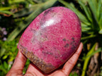 Polished Large Rhodonite Standing Display Piece x 1 From Ambindavato, Madagascar - Toprock Gemstones and Minerals 