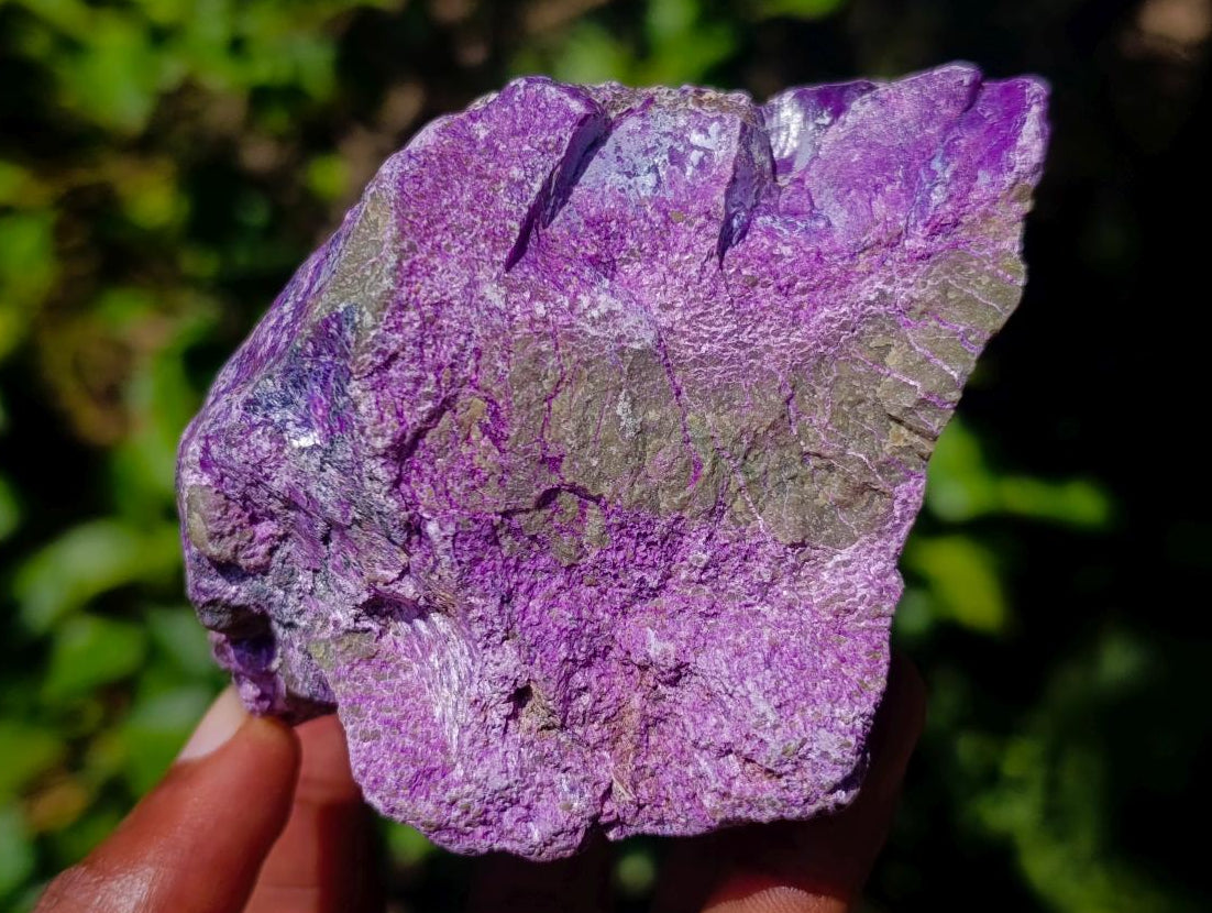 Natural Stichtite Cobbed Specimens x 6 From Barberton, South Africa - Toprock Gemstones and Minerals 