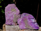Natural Stichtite Cobbed Specimens x 6 From Barberton, South Africa - Toprock Gemstones and Minerals 