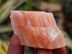 Natural Rhombohedral Sunset Orange Calcite Specimens x 39 From Spitzkop, Namibia - Toprock Gemstones and Minerals 