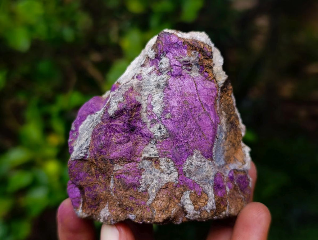 Natural Metallic Cobbed Purpurite Specimens x 6 From Erongo, Namibia ...