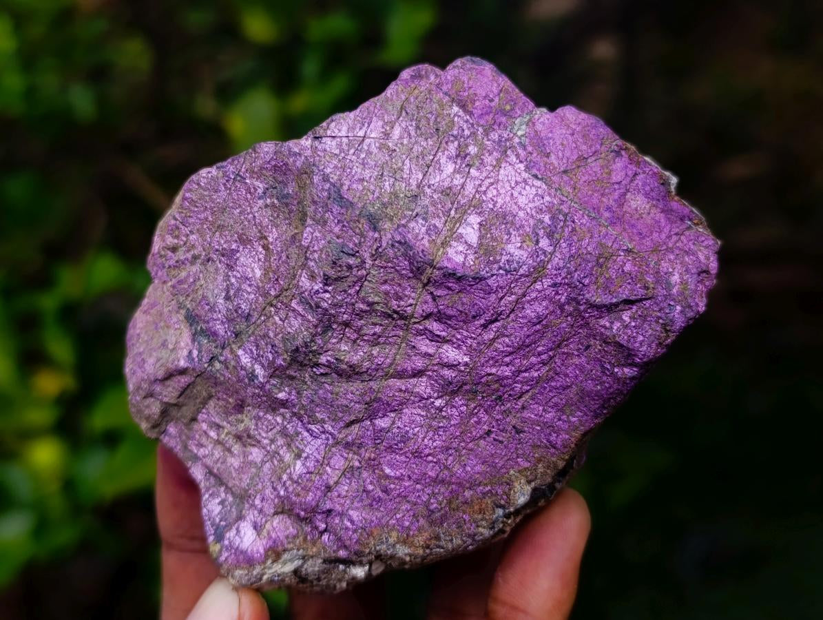 Natural Metallic Cobbed Purpurite Specimens x 6 From Erongo, Namibia - Toprock Gemstones and Minerals 
