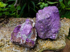 Natural Metallic Cobbed Purpurite Specimens x 6 From Erongo, Namibia - Toprock Gemstones and Minerals 