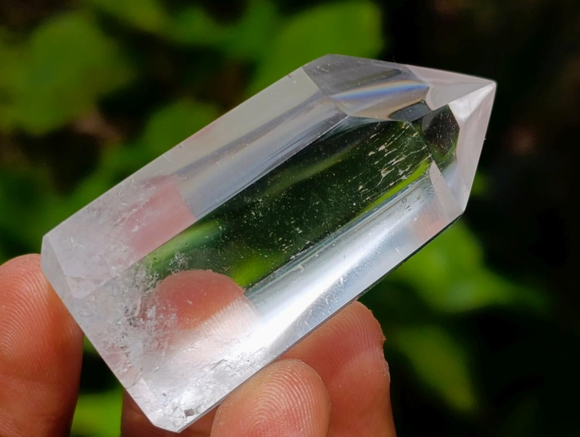 Polished Small Clear Quartz Display Crystals x 20 From Madagascar - Toprock Gemstones and Minerals 
