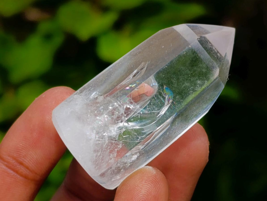 Polished Small Clear Quartz Display Crystals x 20 From Madagascar - Toprock Gemstones and Minerals 