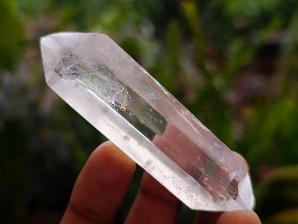 Polished Double Terminated Clear Quartz Crystal Points x 24 From Madagascar - Toprock Gemstones and Minerals 