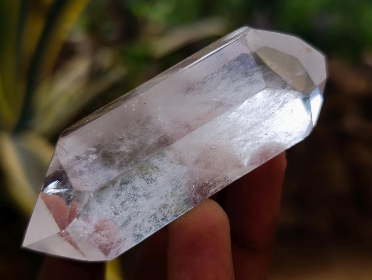 Polished Double Terminated Clear Quartz Crystal Points x 24 From Madagascar - Toprock Gemstones and Minerals 