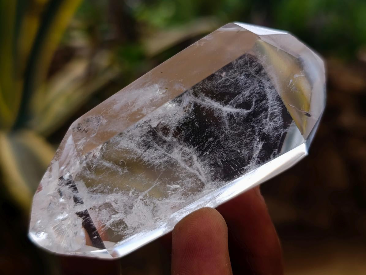 Polished Double Terminated Clear Quartz Crystal Points x 24 From Madagascar - Toprock Gemstones and Minerals 