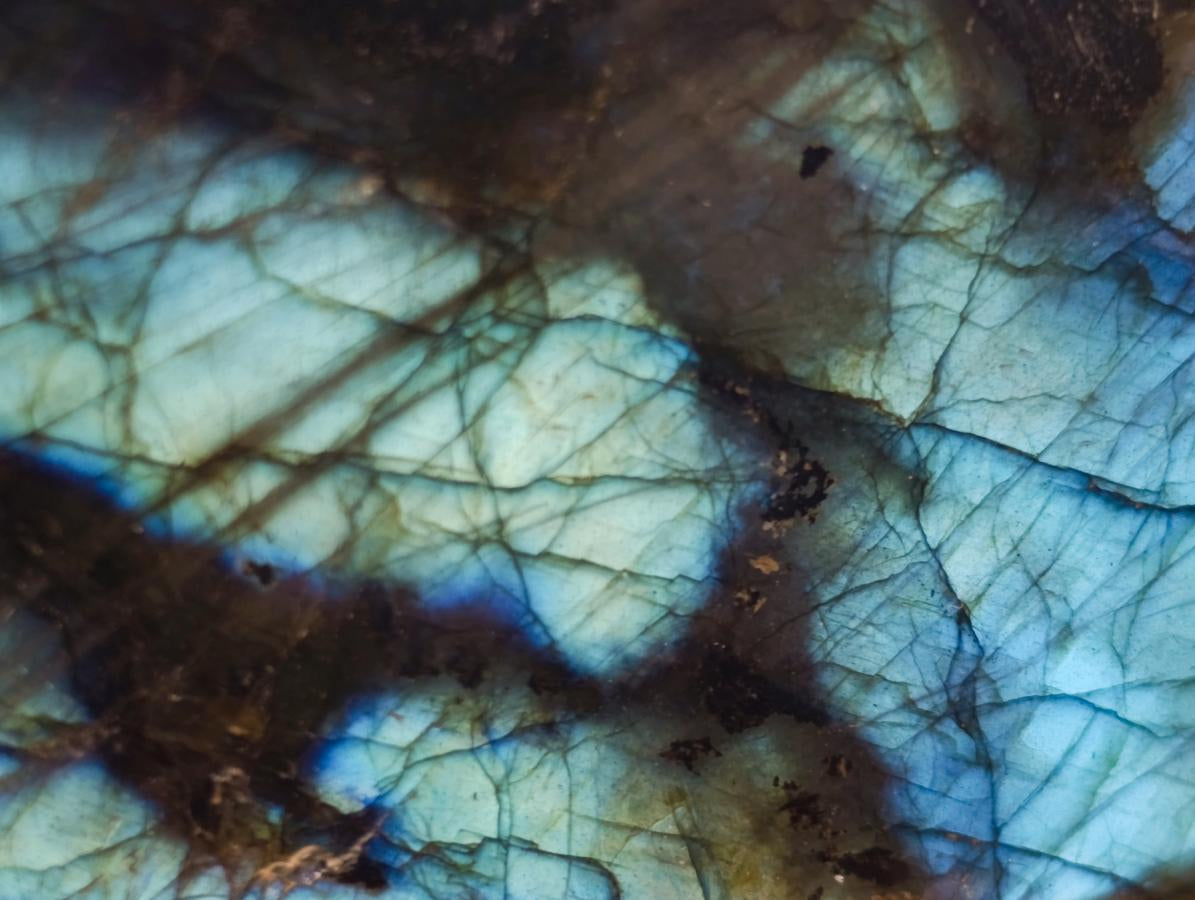 Polished Labradorite Standing Free Forms x 3 From Madagascar - Toprock Gemstones and Minerals 