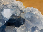 Natural XL Blue Celestite Geode Specimen x 1 From Sakoany, Madagascar - Toprock Gemstones and Minerals 