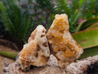 Natural Golden Limonite Quartz Clusters with Goethite x 28 From Solwezi, Zambia - Toprock Gemstones and Minerals 