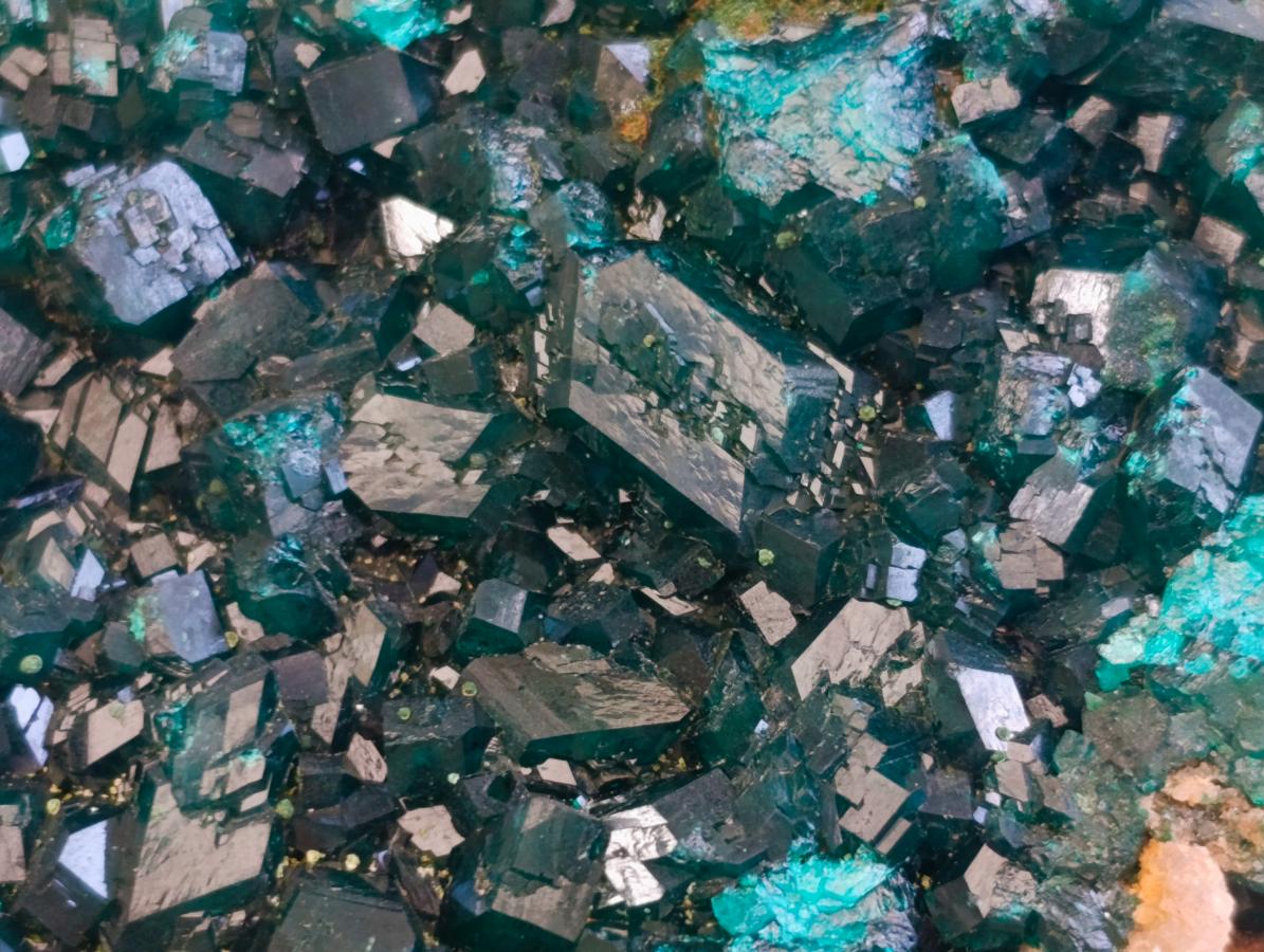 Natural Large Cabinet Dioptase on Dolomite Specimen x 1 From Likasi, Congo - Toprock Gemstones and Minerals 