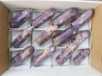 Polished Lepidolite Display Crystals x 12 From Ambatondrazaka, Madagascar - Toprock Gemstones and Minerals 