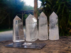 Polished Clear Quartz Crystals x 24 From Madagascar - Toprock Gemstones and Minerals 