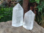 Polished Clear Quartz Crystals x 4 From Madagascar - Toprock Gemstones and Minerals 