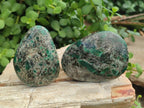 Polished Emerald Mica 'Mutokolite' Free Forms x 6 From Mutoko, Zimbabwe - Toprock Gemstones and Minerals 