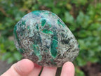 Polished Emerald Mica 'Mutokolite' Free Forms x 6 From Mutoko, Zimbabwe - Toprock Gemstones and Minerals 