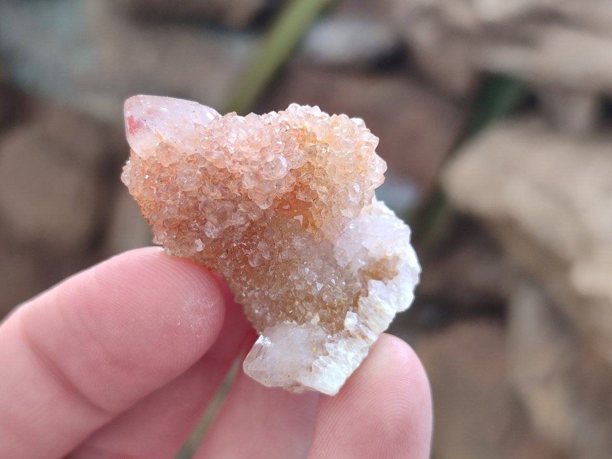 Natural Golden Limonite Spirit Quartz Crystals and Clusters x 35 From Boekenhouthoek, South Africa - Toprock Gemstones and Minerals 