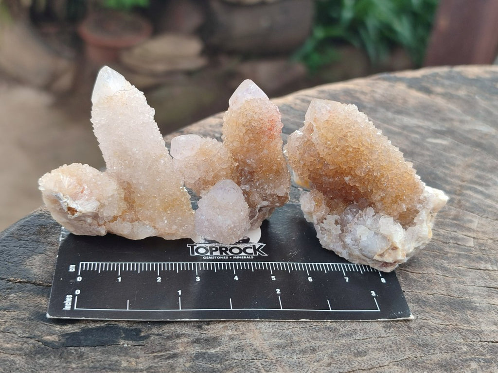Natural Golden Limonite Spirit Quartz Crystals and Clusters x 35 From Boekenhouthoek, South Africa - Toprock Gemstones and Minerals 