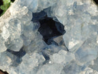 Natural Large Blue Celestite Geode Specimen x 1 From Sakoany, Madagascar - Toprock Gemstones and Minerals 