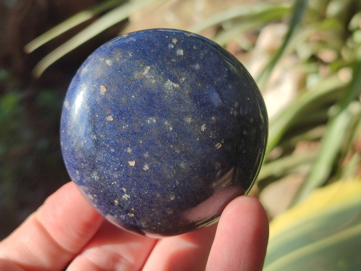 Polished Lazulite Galets x 12 From Madagascar - Toprock Gemstones and Minerals 