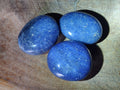 Polished Lazulite Galets x 12 From Madagascar - Toprock Gemstones and Minerals 
